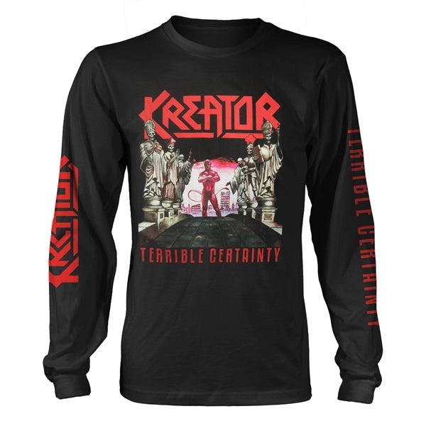 Official Kreator Terrible Certainty Unisex Long Sleeve T-Shirt Licensed Merch 