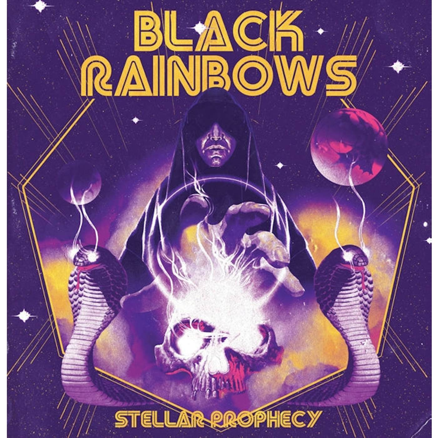 Black Rainbows LP - Stellar Prophecy (Yellow) (Vinyl)