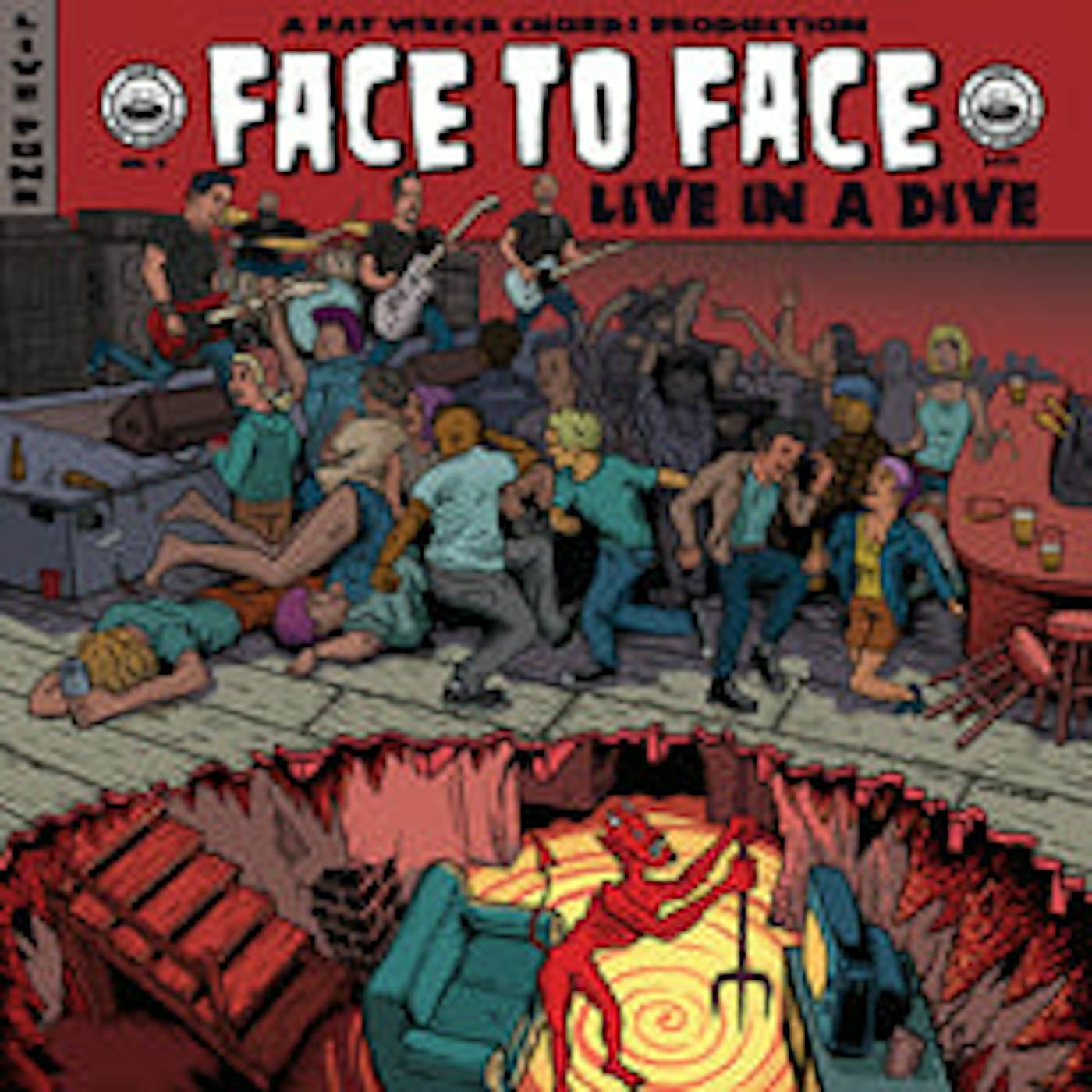 Face To Face LP - Live In A Dive (Vinyl)