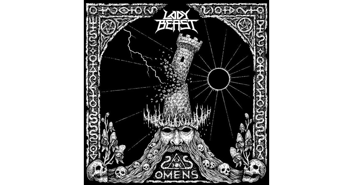 Lady Beast LP Omens (Vinyl)