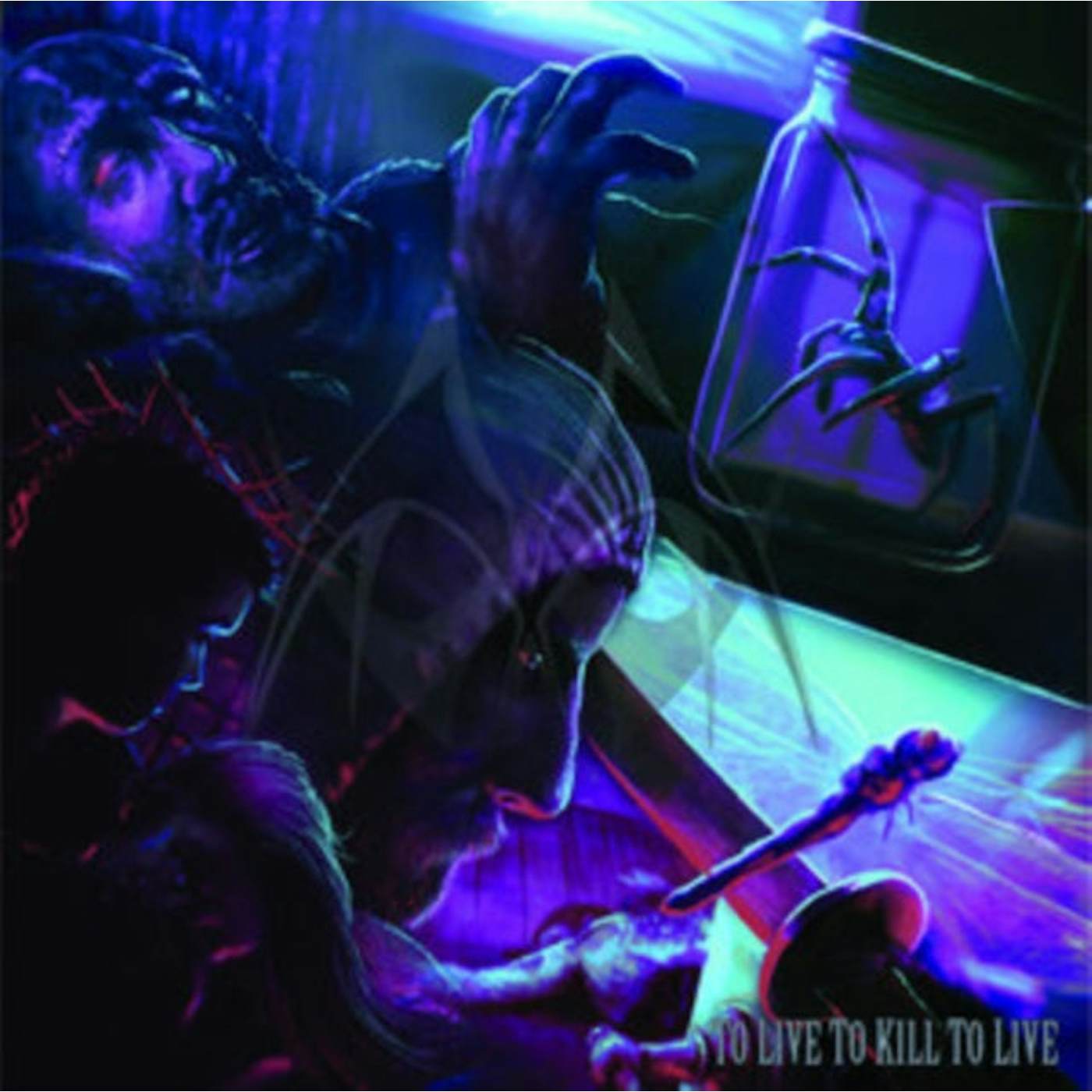 Manticora LP - To Kill To Live To Kill / To Live To Kill To Live (Blue Vinyl)