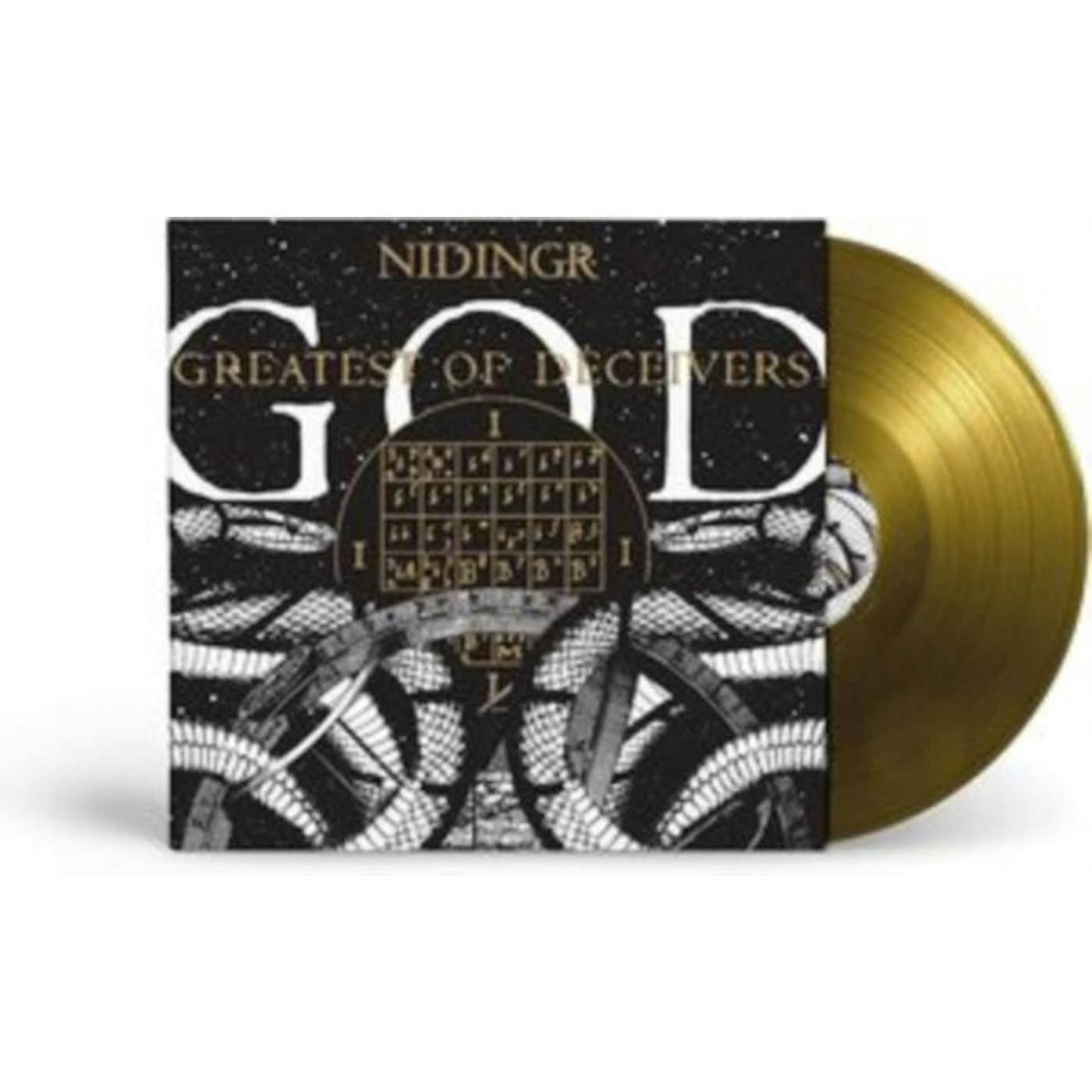 Nidingr LP - Greatest Of Deceivers (Gold Vnyl) (Vinyl)