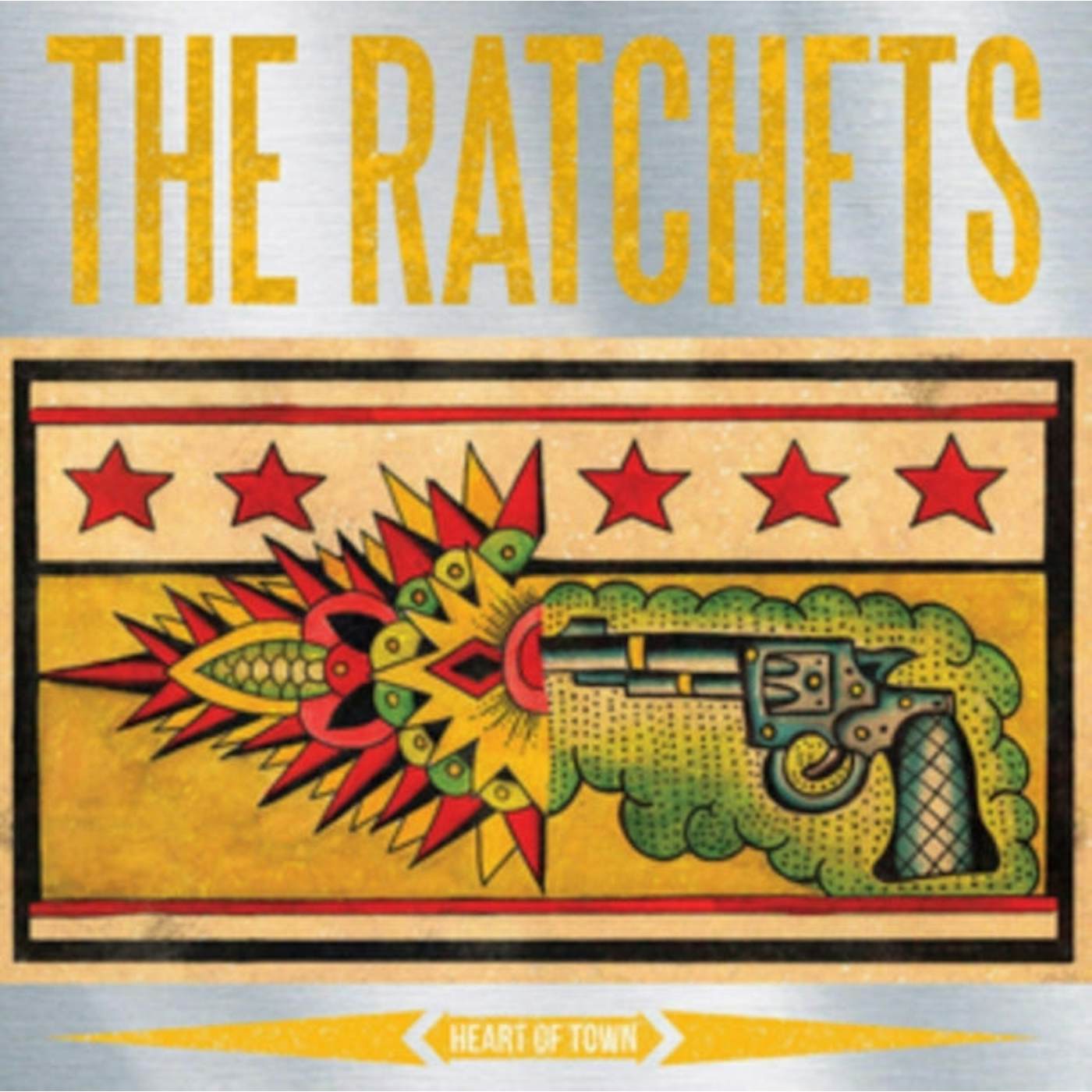 The Ratchets LP - Heart Of Town (Coloured Vinyl)