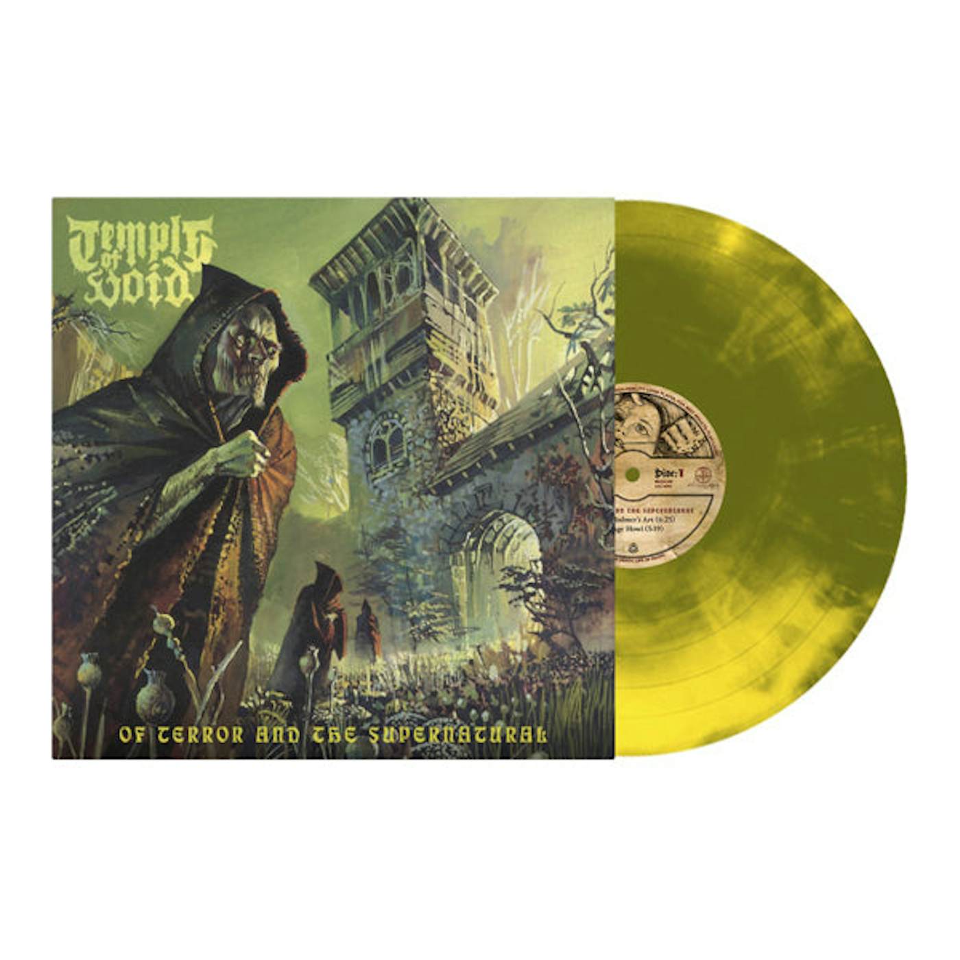 Temple Of Void LP - Of Terror And The Supernatural (Supernatural Green Vinyl)