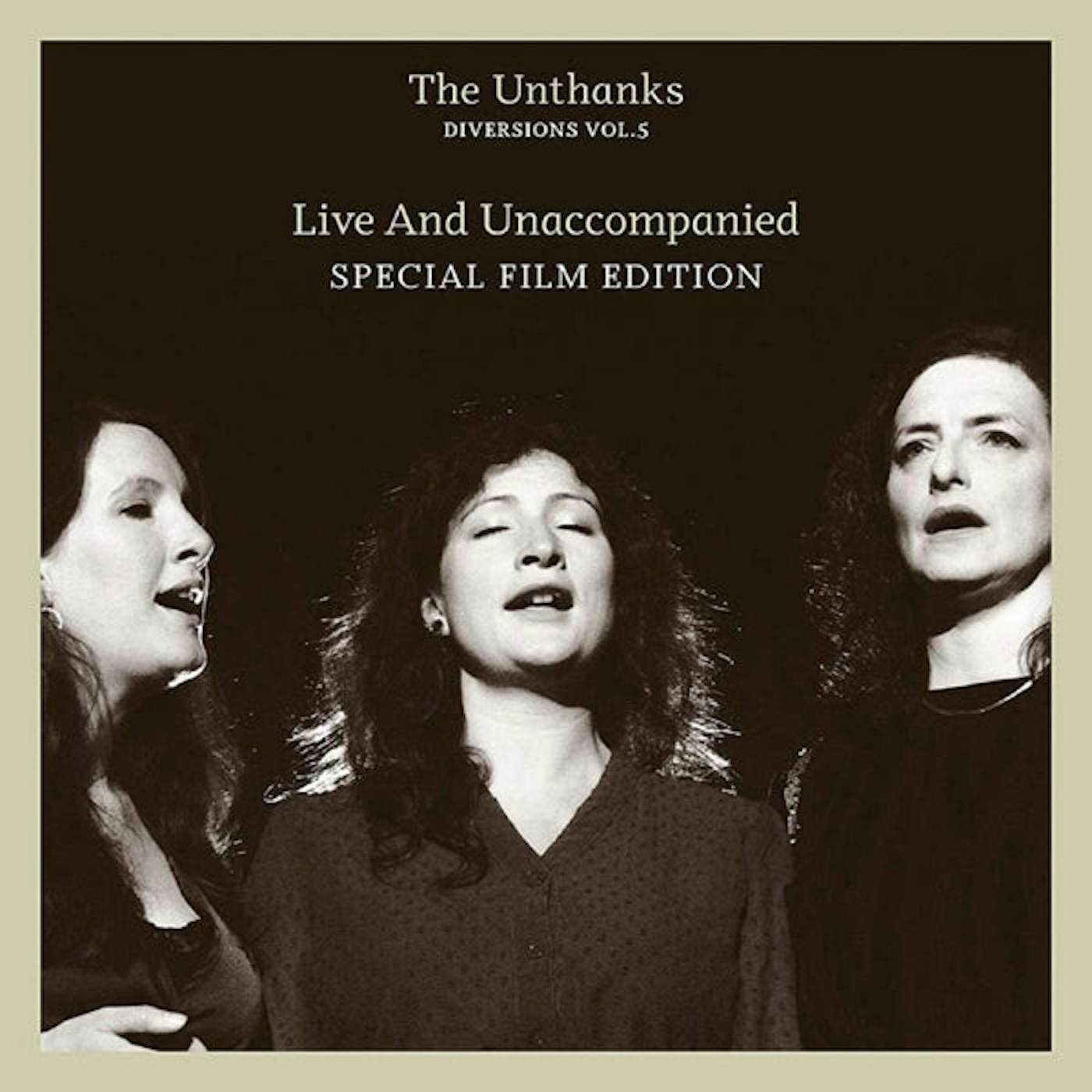 The Unthanks LP - Diversions Vol.5 - Live And Unaccompanied [Vinyl+Dvd Special Edition]