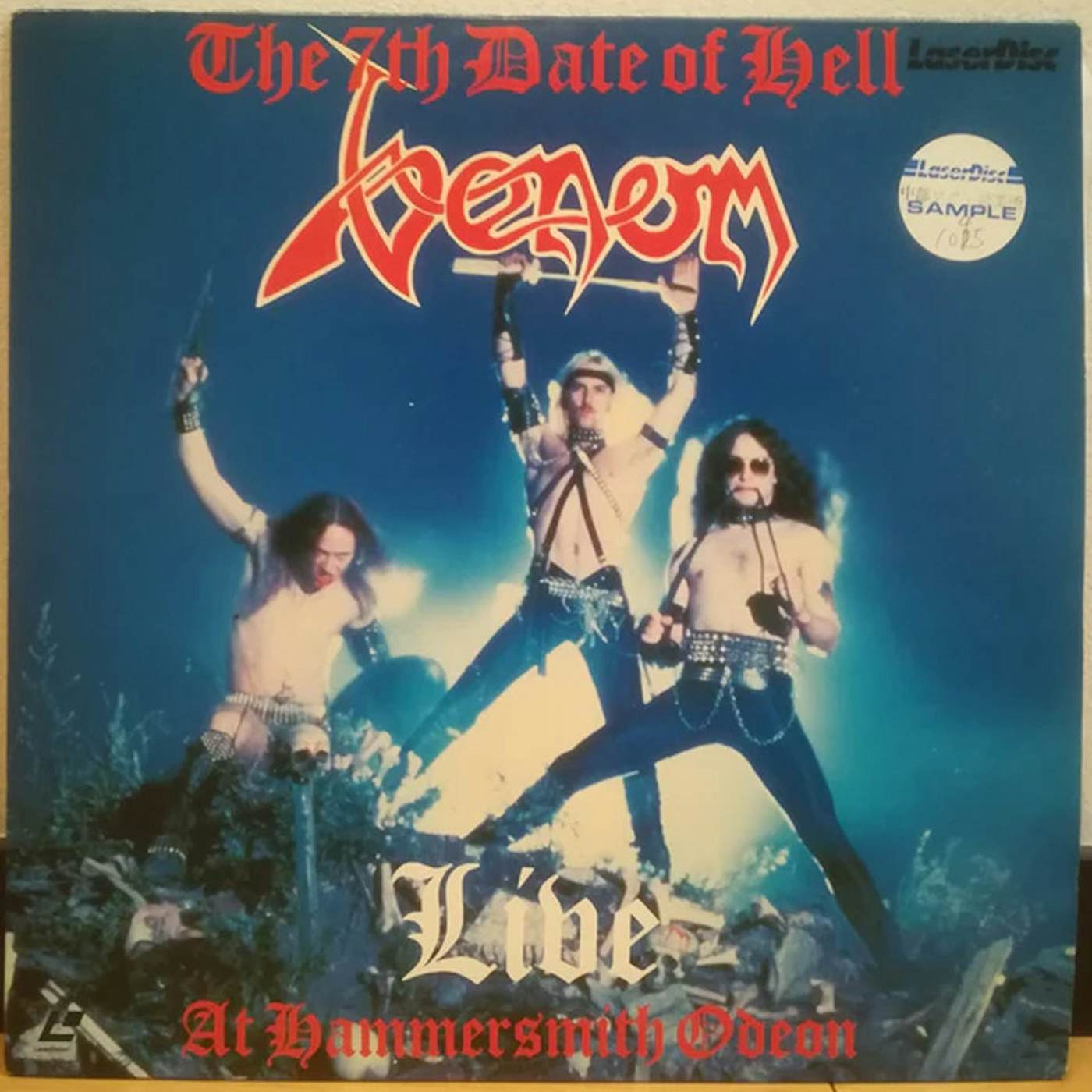 Venom LP - The 7th Date Of Hell - Live At Hammersmith 1984 (Red Vinyl)