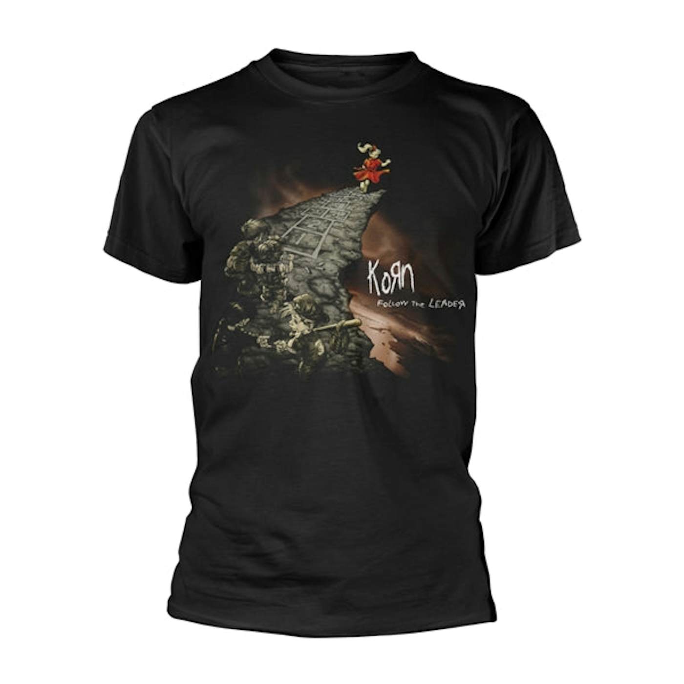 Korn T Shirt - Follow The Leader