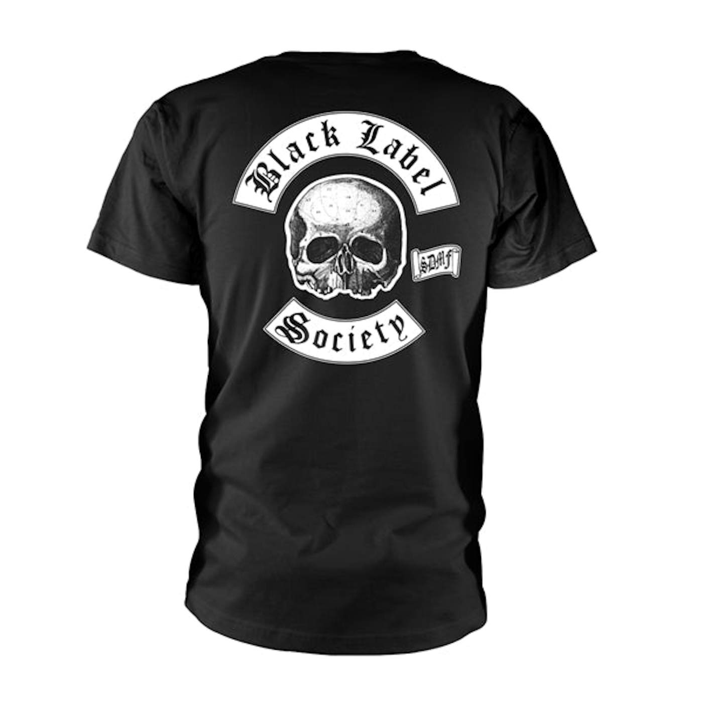 Black Label Society T Shirt - Skull Logo Pocket (Black)