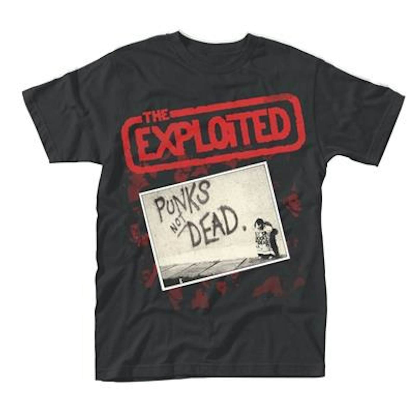 The Exploited T Shirt - Punks Not Dead (Album)
