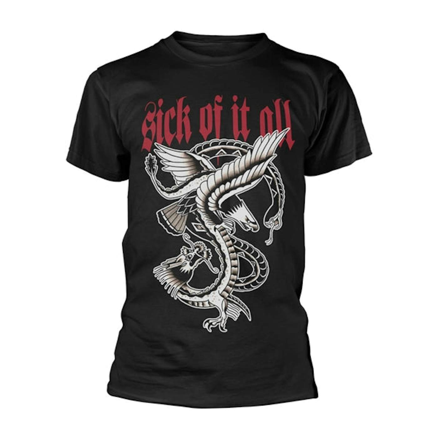 Sick Of It All T Shirt - Eagle (Black)