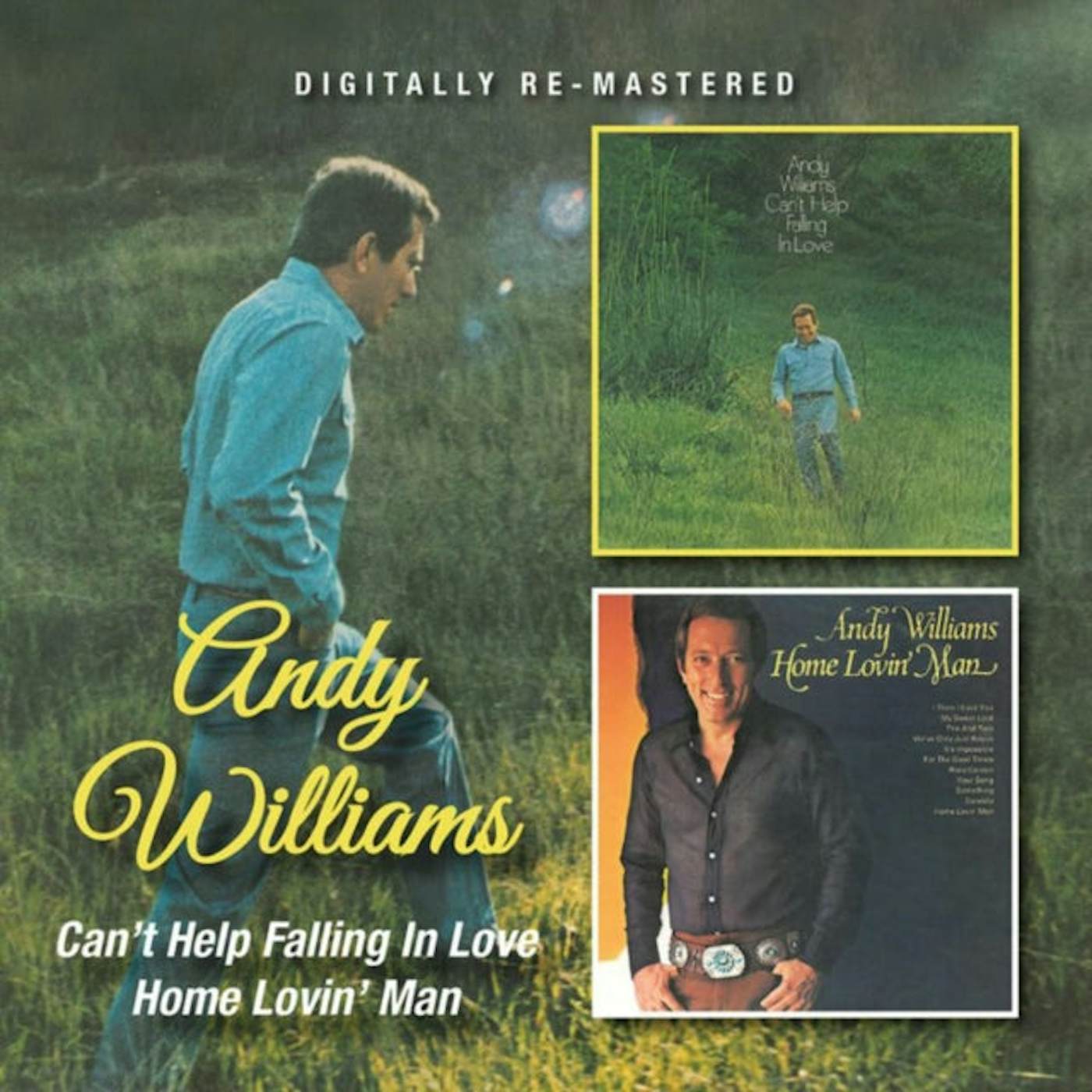 Andy Williams CD - Cant HeLP Vinyl Record Falling In Love Home Lovin Man