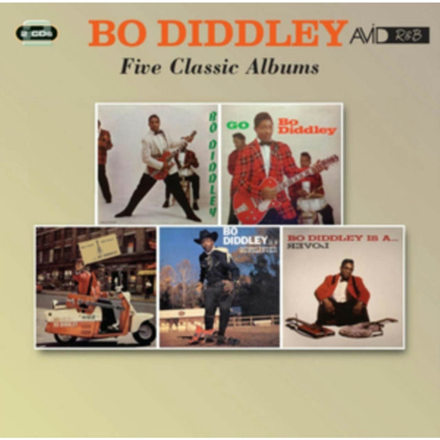 Bo Diddley CD - Five Classic Albums