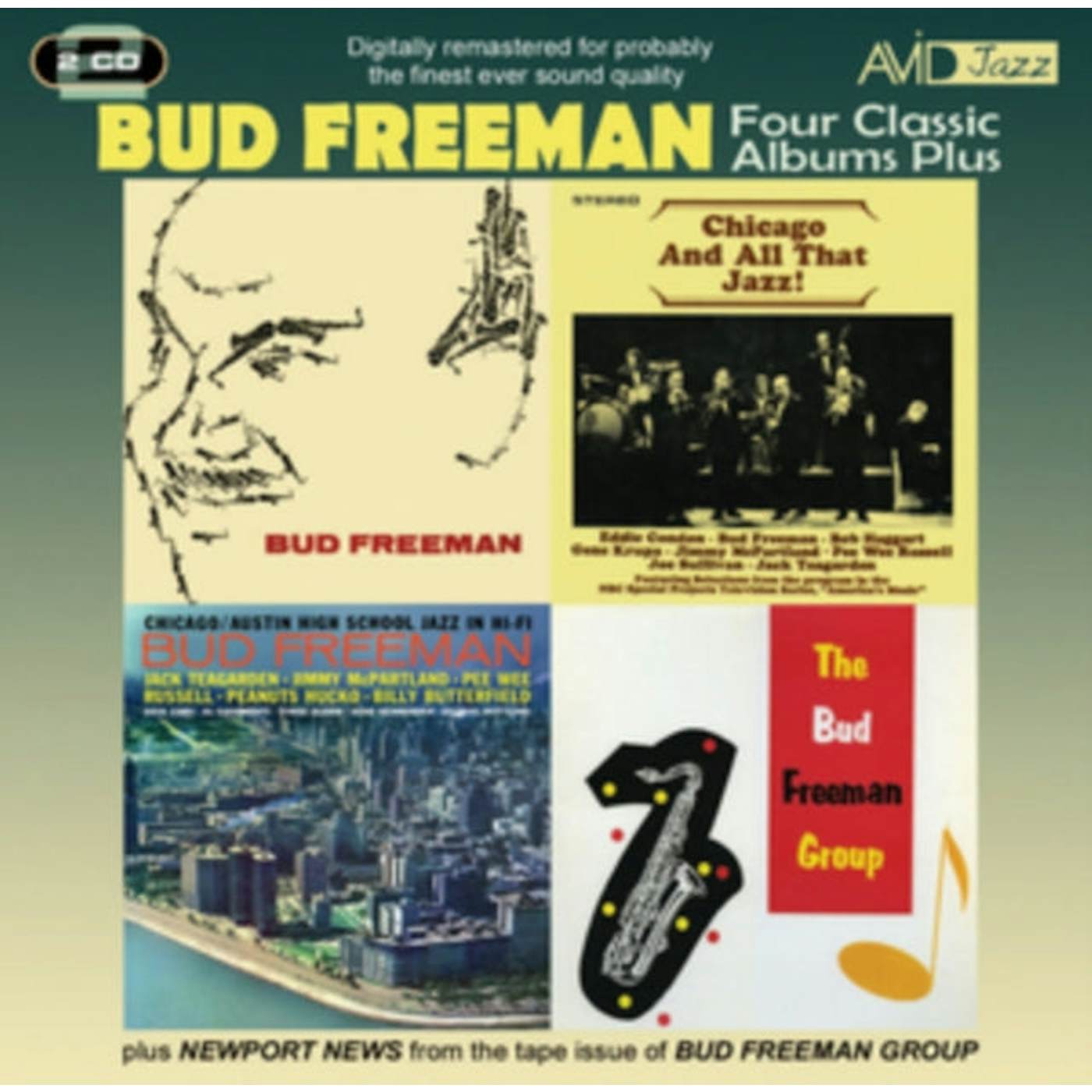 Bud Freeman CD - Four Classic Albums Plus