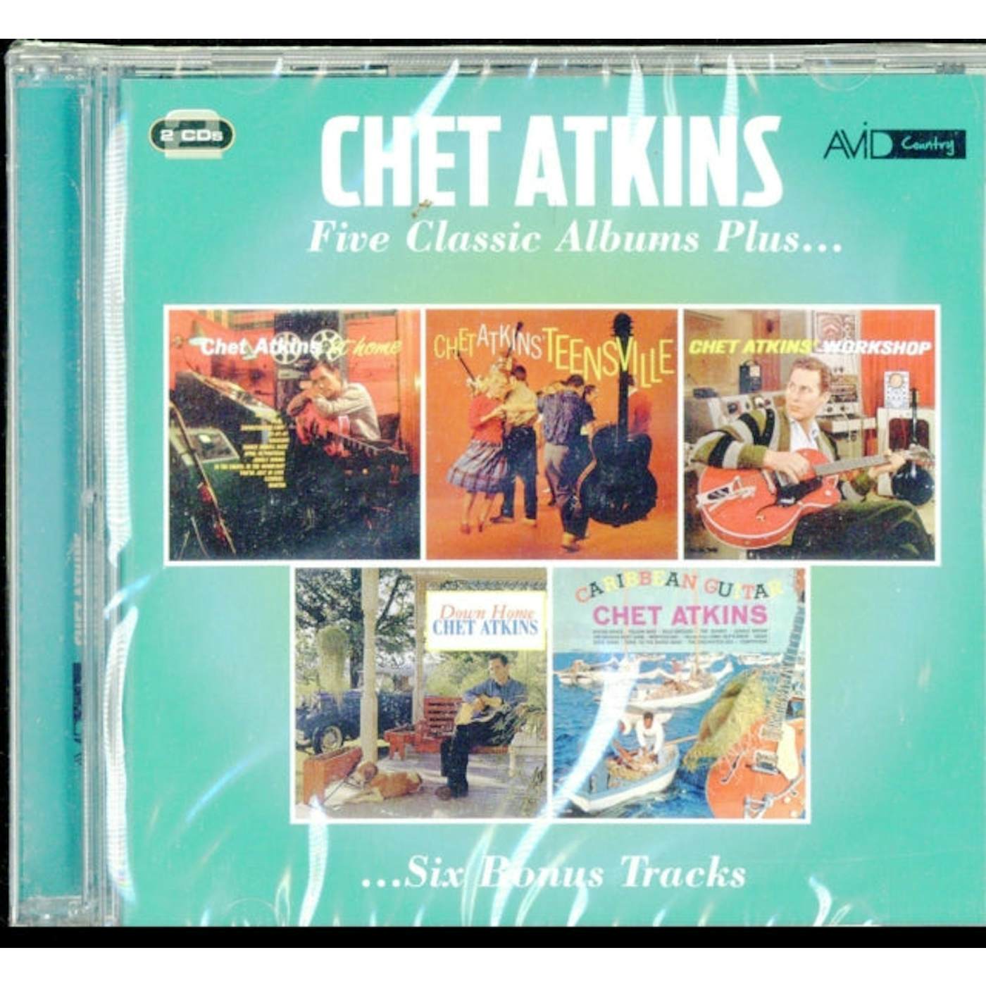 Chet Atkins CD - Five Classic Albums Plus