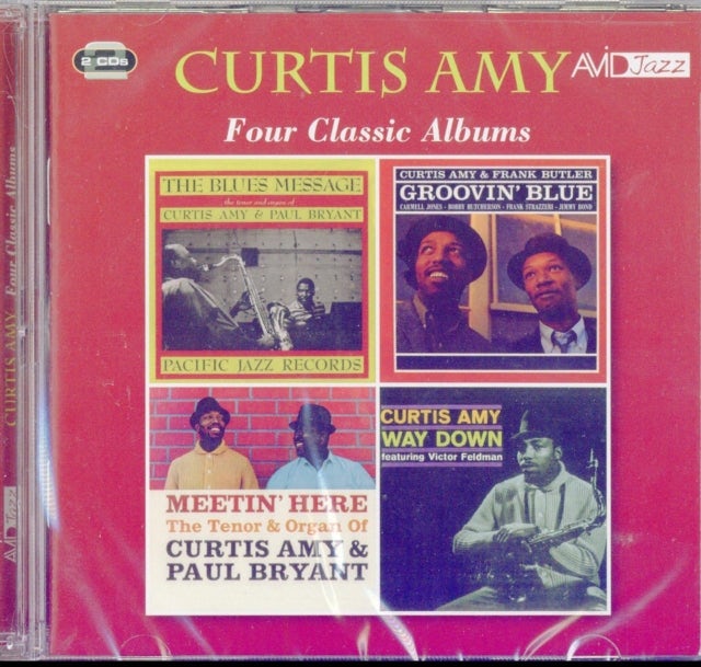 Curtis Amy CD - Four Classic Albums (The Blues Message / Groovin