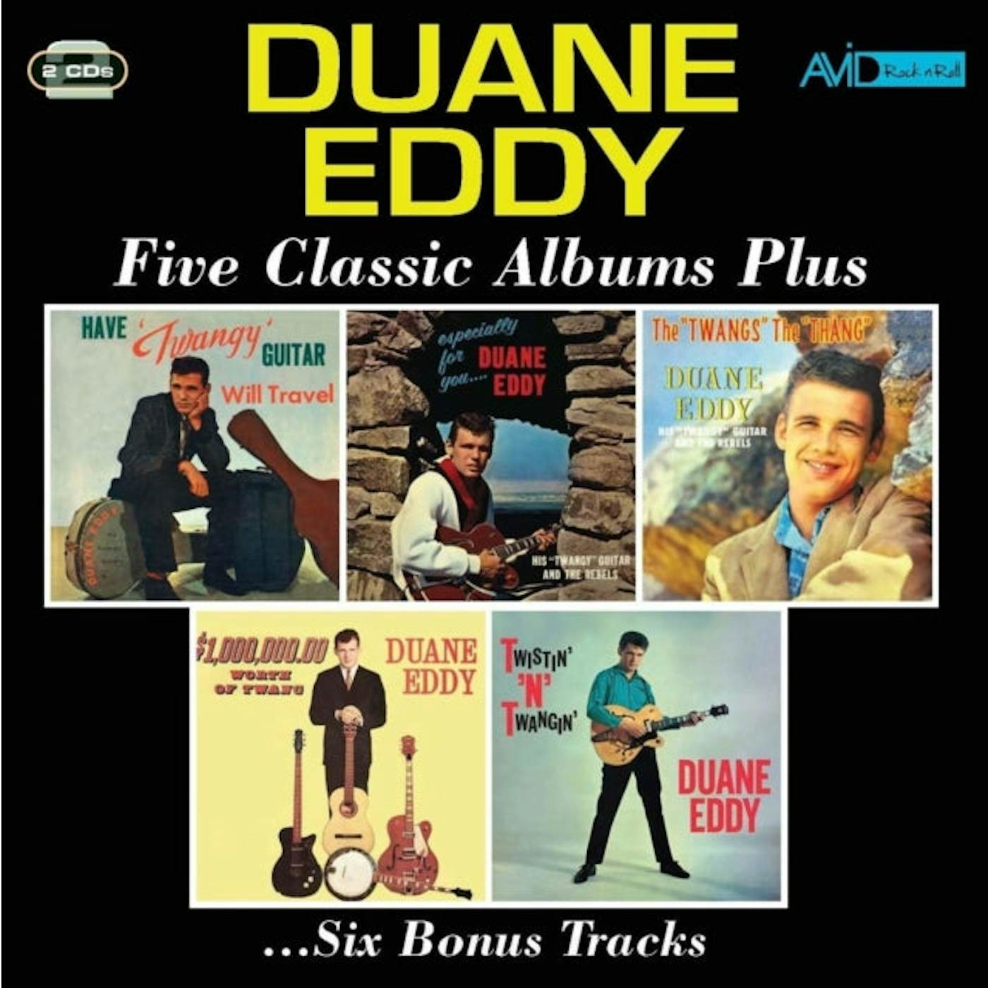 Eddy Duane CD - Five Classic Albums Plus