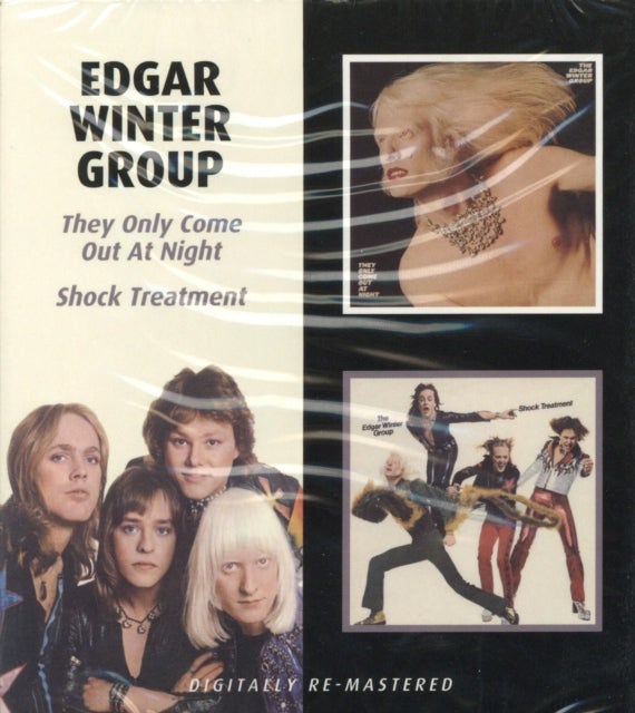 The Edgar Winter Group CD - They Only Come Out At Night / Shock