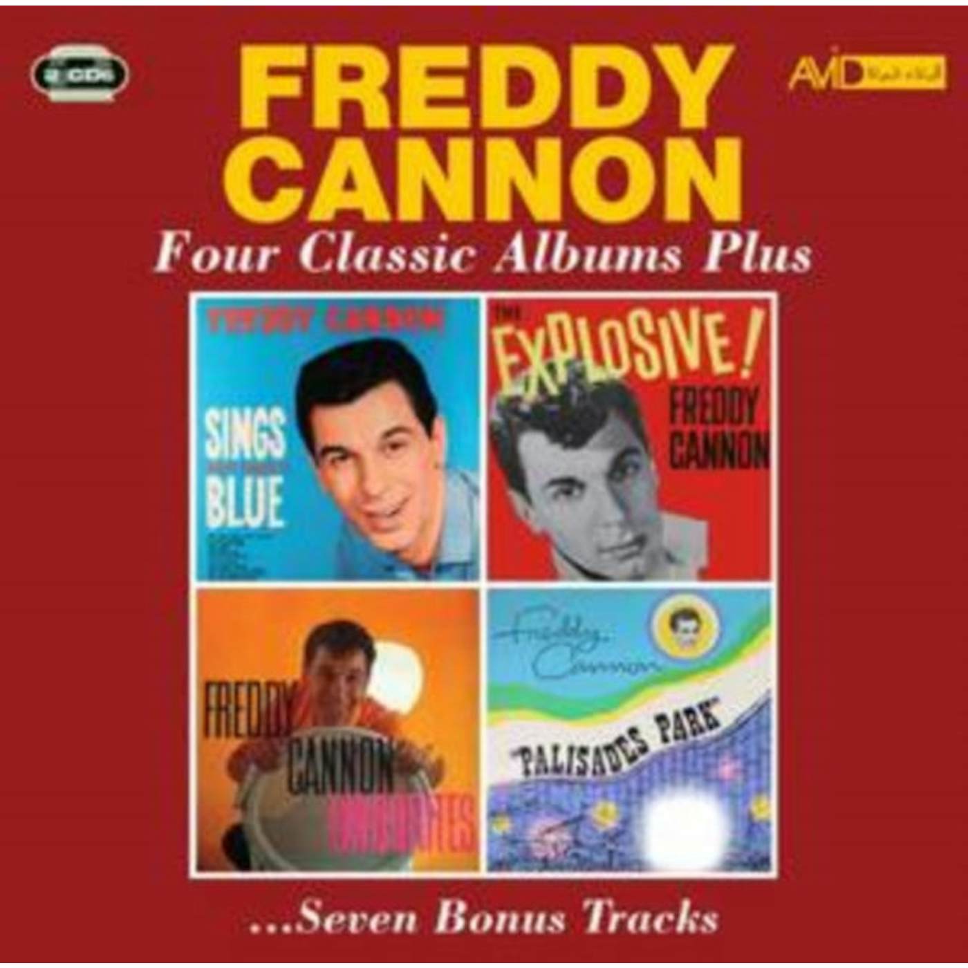 Freddy Cannon CD - Four Classic Albums Plus