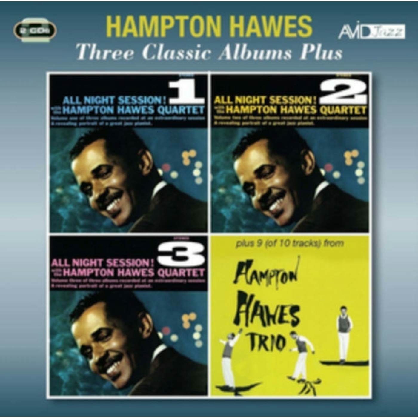 Hampton Hawes CD - Three Classic Albums Plus