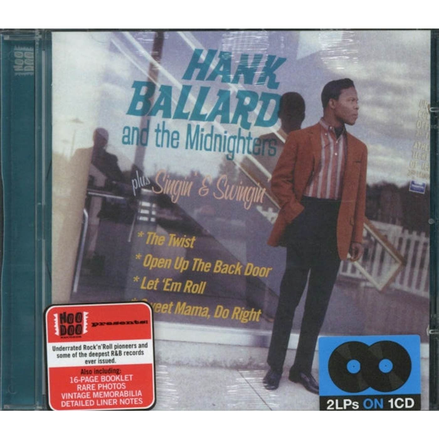 Hank Ballard CD - Hank Ballard & The Midnighters / Singin & Swingin
