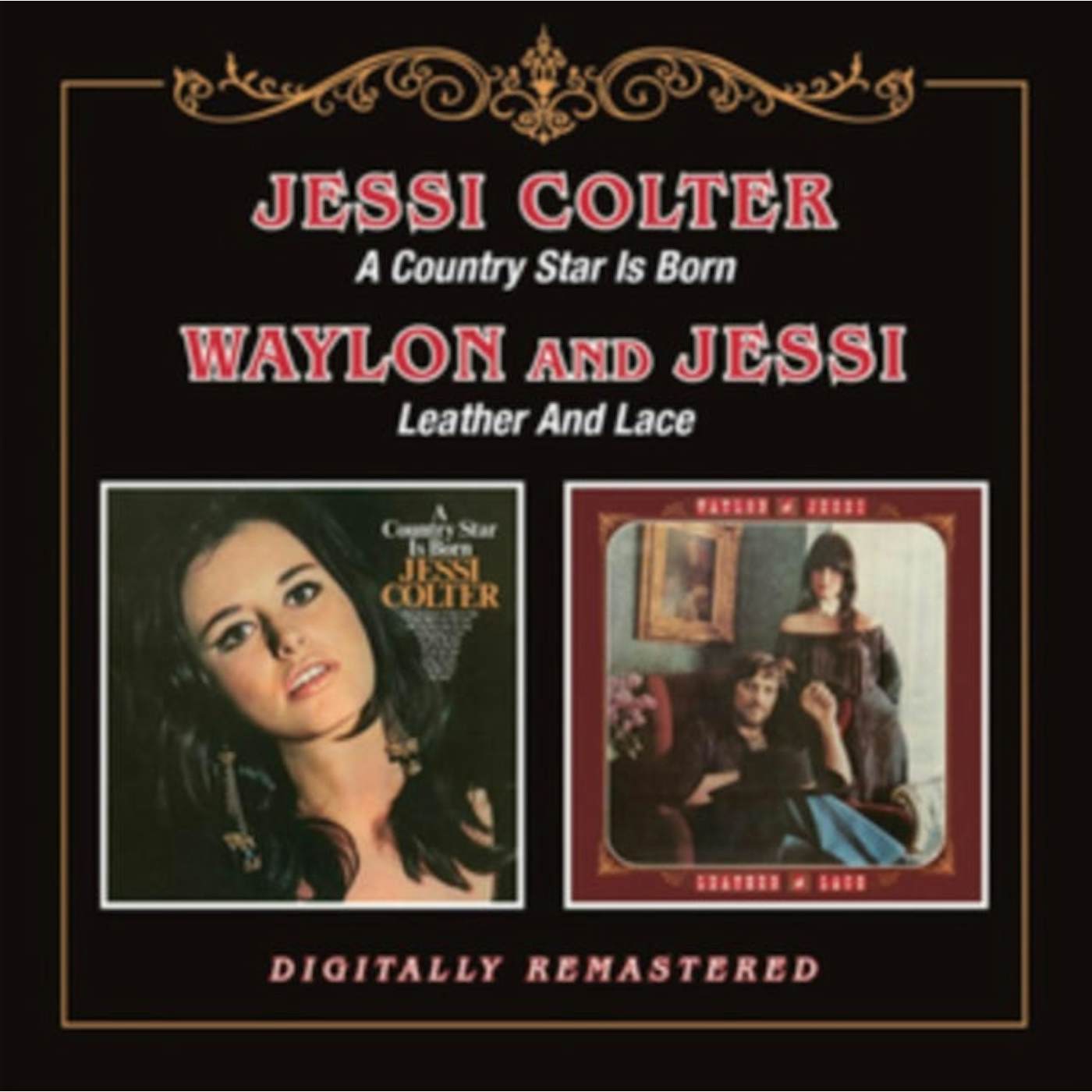 Jessi Colter CD - Country Star / Leather & Lace