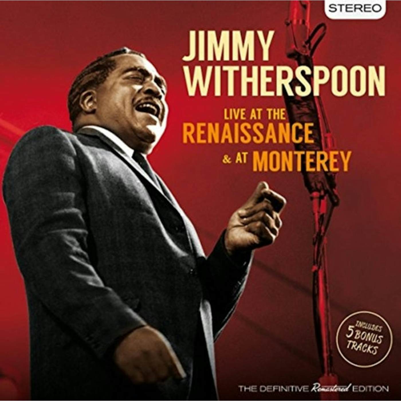 Jimmy Witherspoon CD - Live At The Renaissance & At Monte