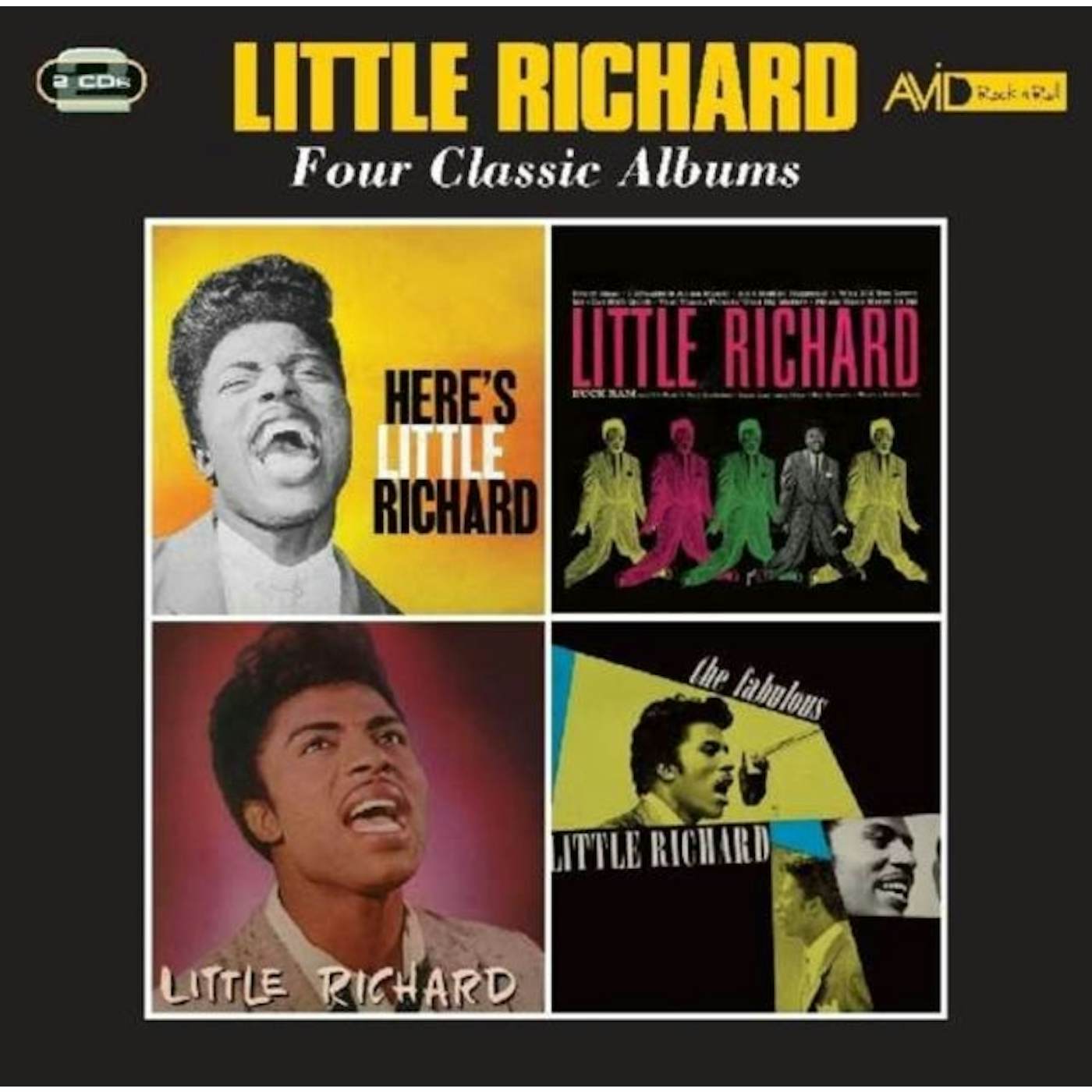 Little Richard CD - Four Classic Albums (Here's Little Richard / Little Richard / Little Richard / The Fabulous Little Richard)