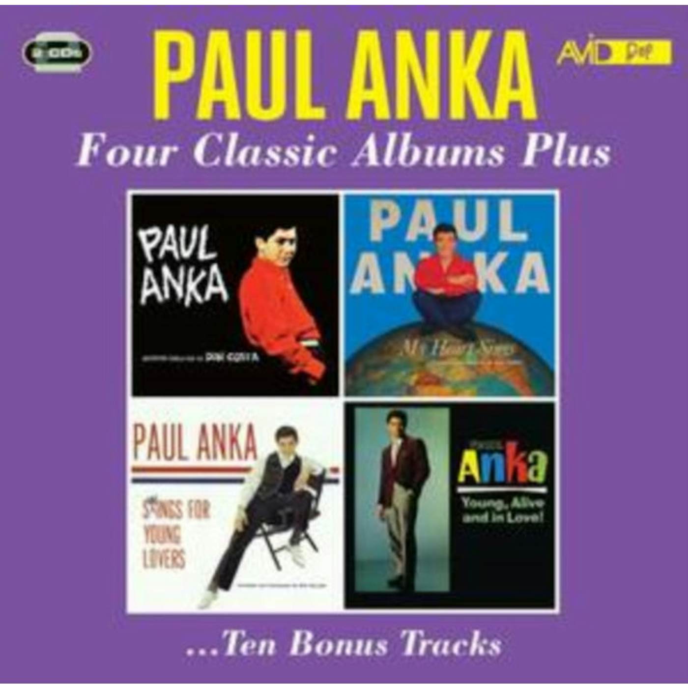 Paul Anka CD - Four Classic Albums Plus