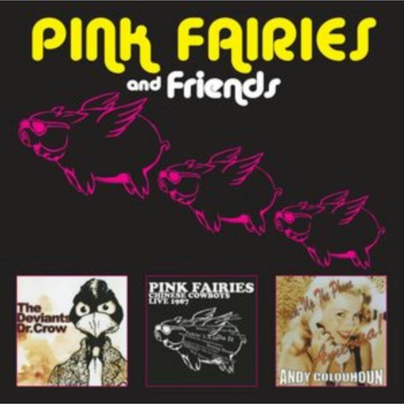 The Pink Fairies CD - Pink Faries And Friends