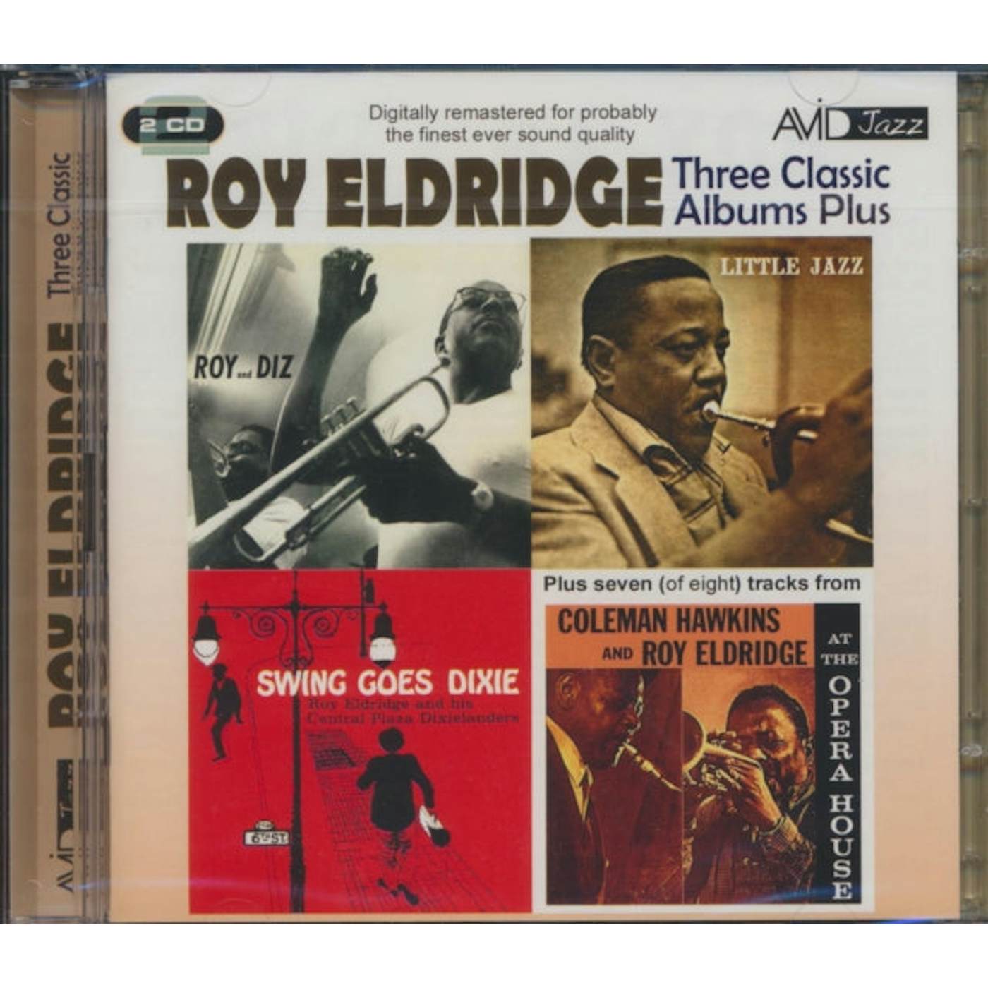 Roy Eldridge CD - Three Classic Albums Plus (Roy And Diz / Little Jazz / Swing Goes Dixie)