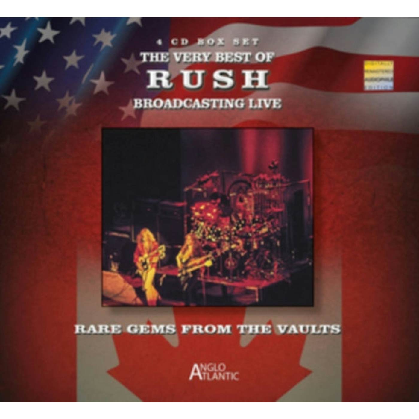 Rush CD - The Very Best Of Rush - Broadcasting Live