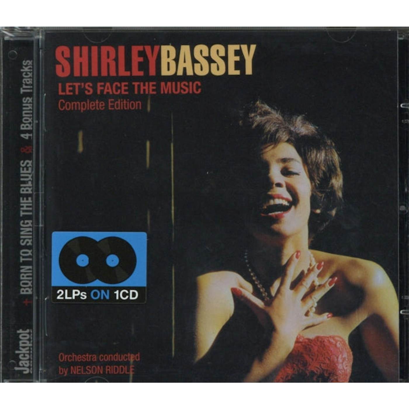 Shirley Bassey CD - Let's Face The Music / Born To Sing The Blues