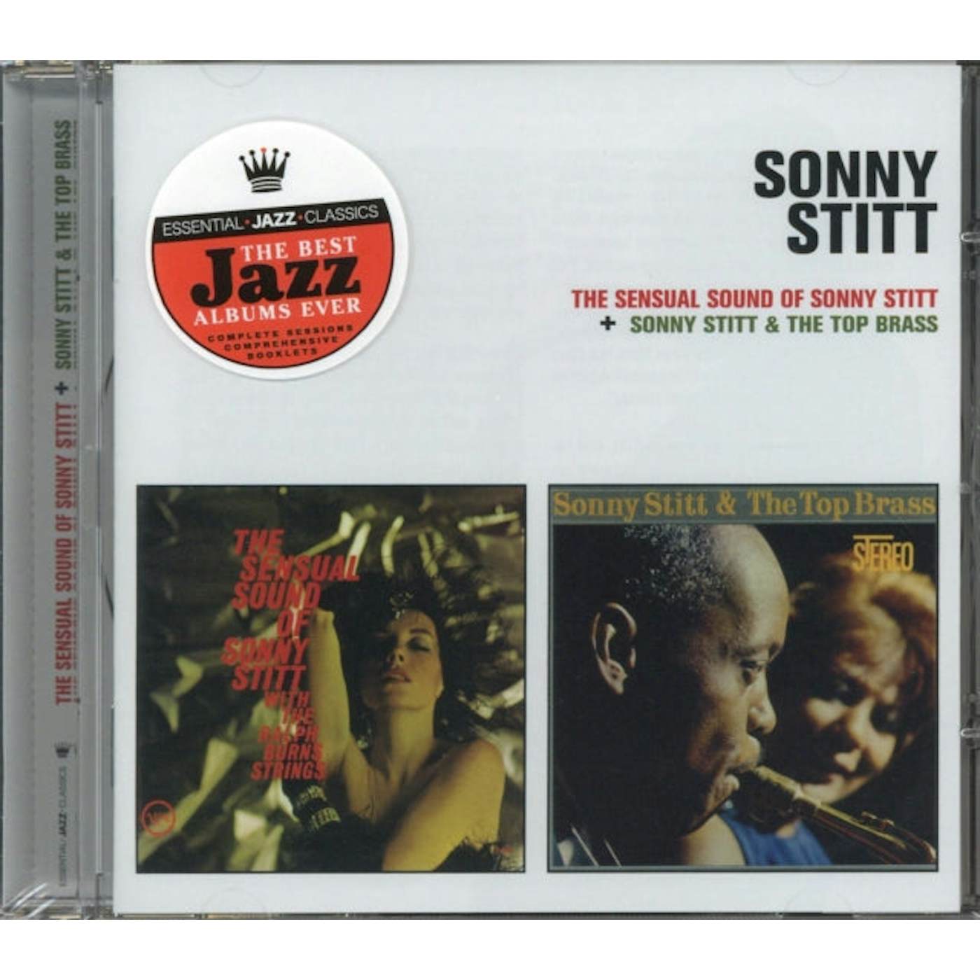 Sonny Stitt CD - The Sensual Sound Of Sonny Stitt / Sonny Stitt & The Top Brass