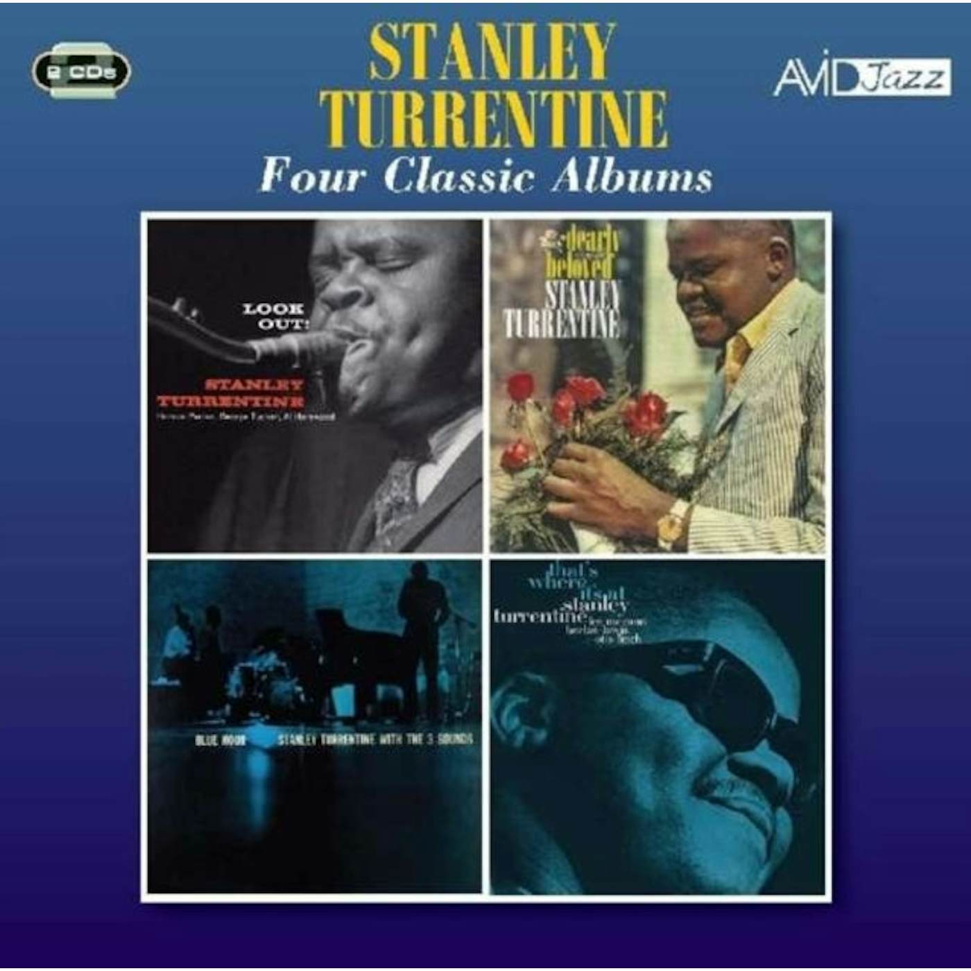 Stanley Turrentine CD - Four Classic Albums