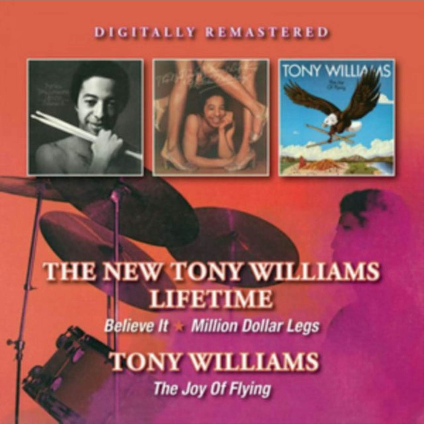 Tony Williams CD - Believe It / Million Dollar Legs / Joy Of Flying