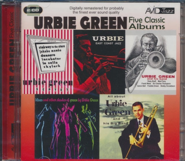 JAZZレコード URBIE GREEN And His Band-