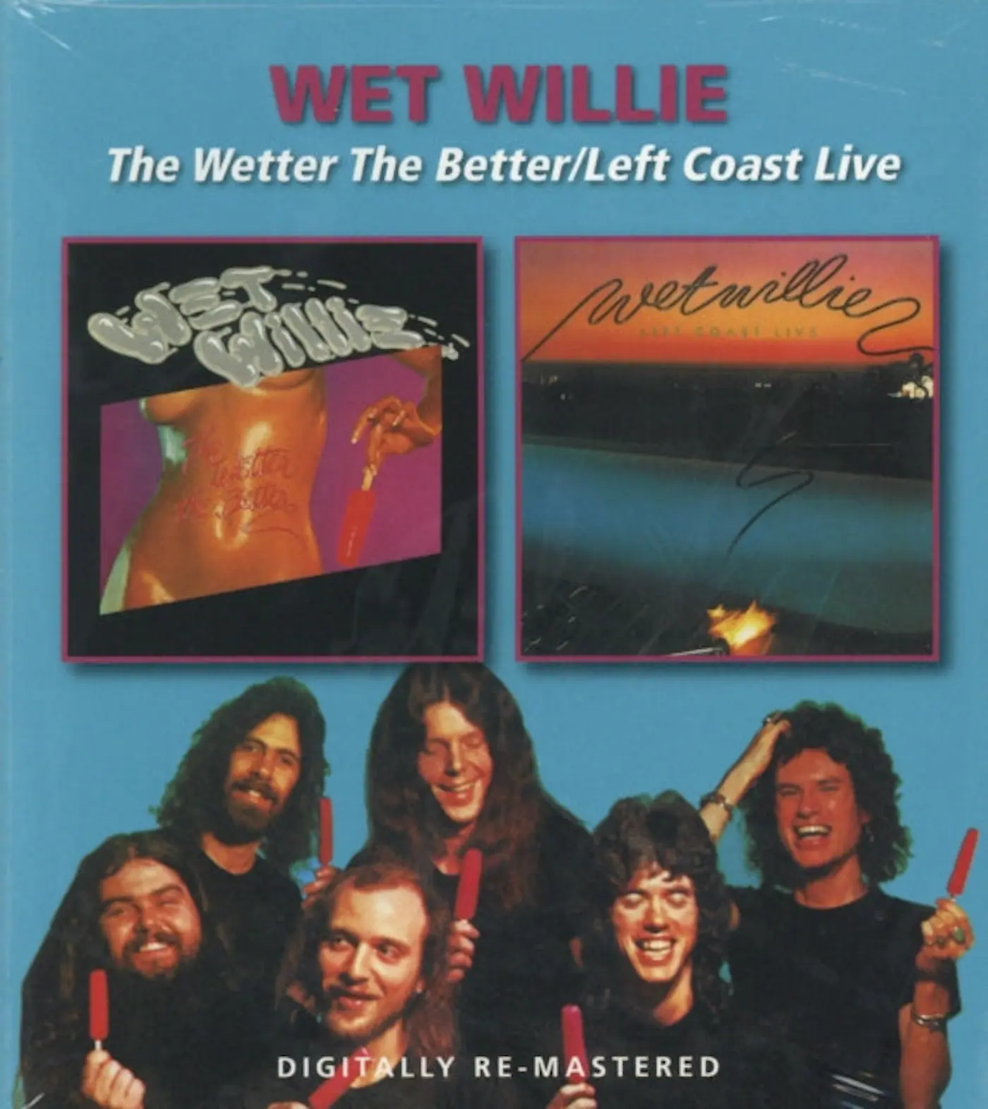 Wet Willie CD The Wetter The Better