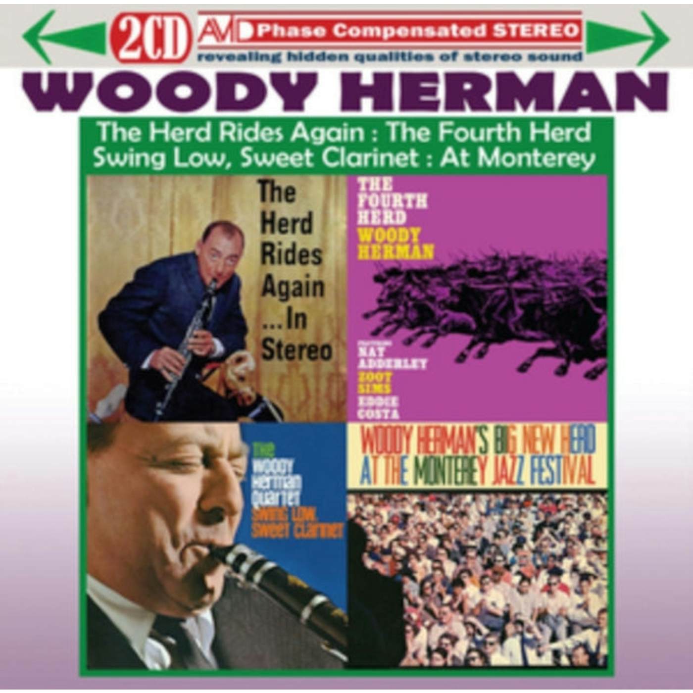 Woody Herman CD - Four Classic Albums