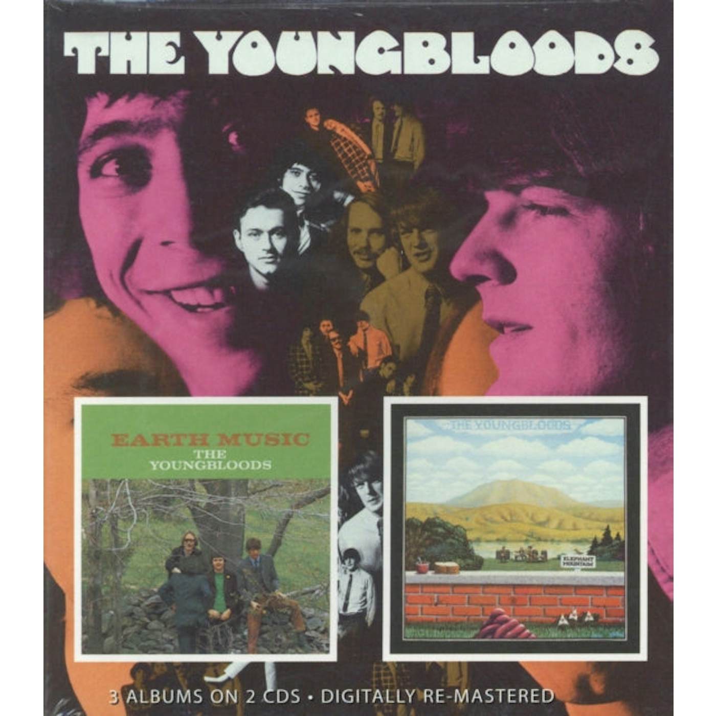 The Youngbloods CD - Earth Music / Young Bloods / Elephant