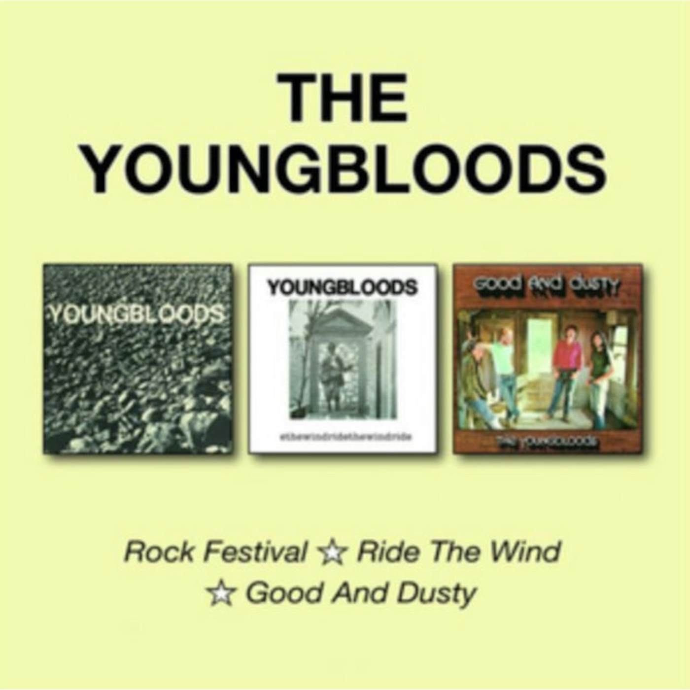 The Youngbloods CD - Rock Festivalride The Windgood And Dusty