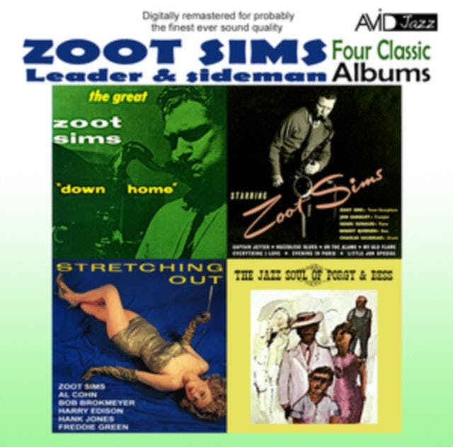 (Stretching　Four　Zoot　Classic　Albums　Down　Home　CD　Jazz　Of　Soul　Sims　Zoot　Bess)　Out　Sims　Porgy　Starring　The　And