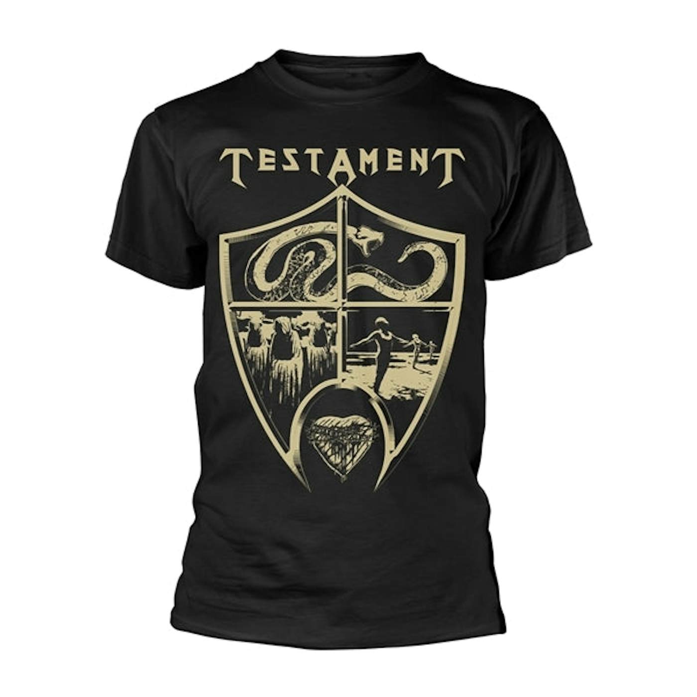 Testament T Shirt - Crest Shield