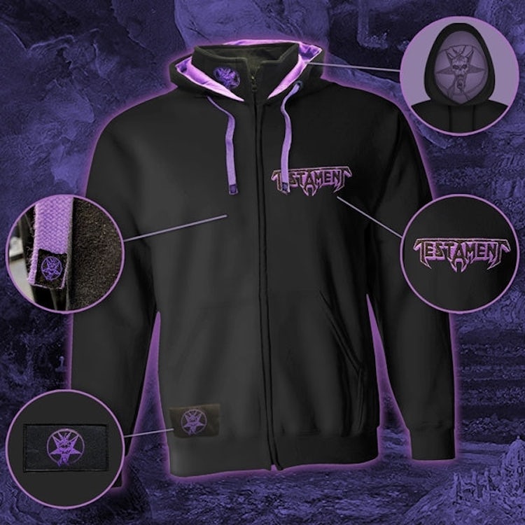 Testament Hoodie Custom Embroidered Logo Hoodie (Limited Edition)