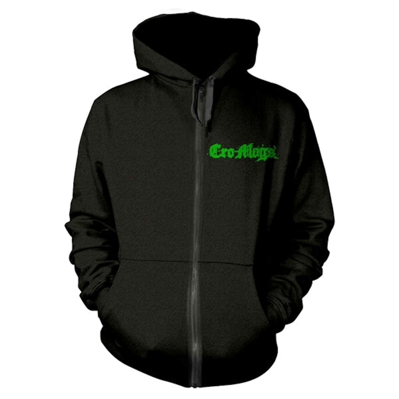 Cro-Mags Hoodie - Green Logo