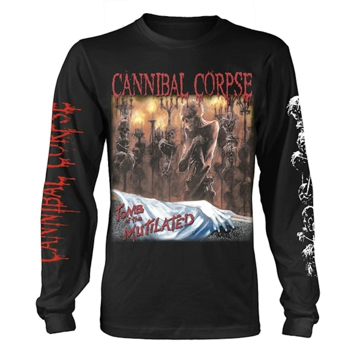 Cannibal Corpse Long Sleeve T Shirt - Tomb Of The Mutilated