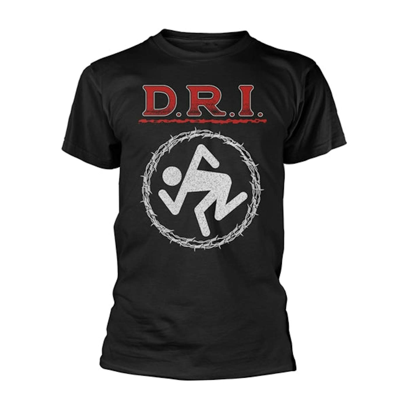 D.R.I. T Shirt - Barbed Wire