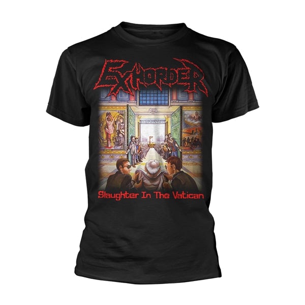 Exhorder T Shirt - Slaughter In The Vatican