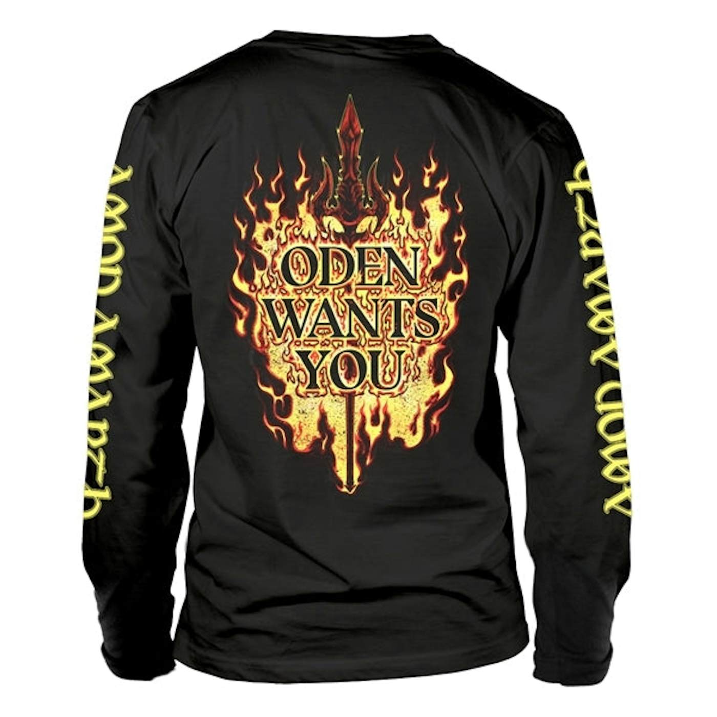Amon Amarth Long Sleeve T Shirt - Oden Wants You