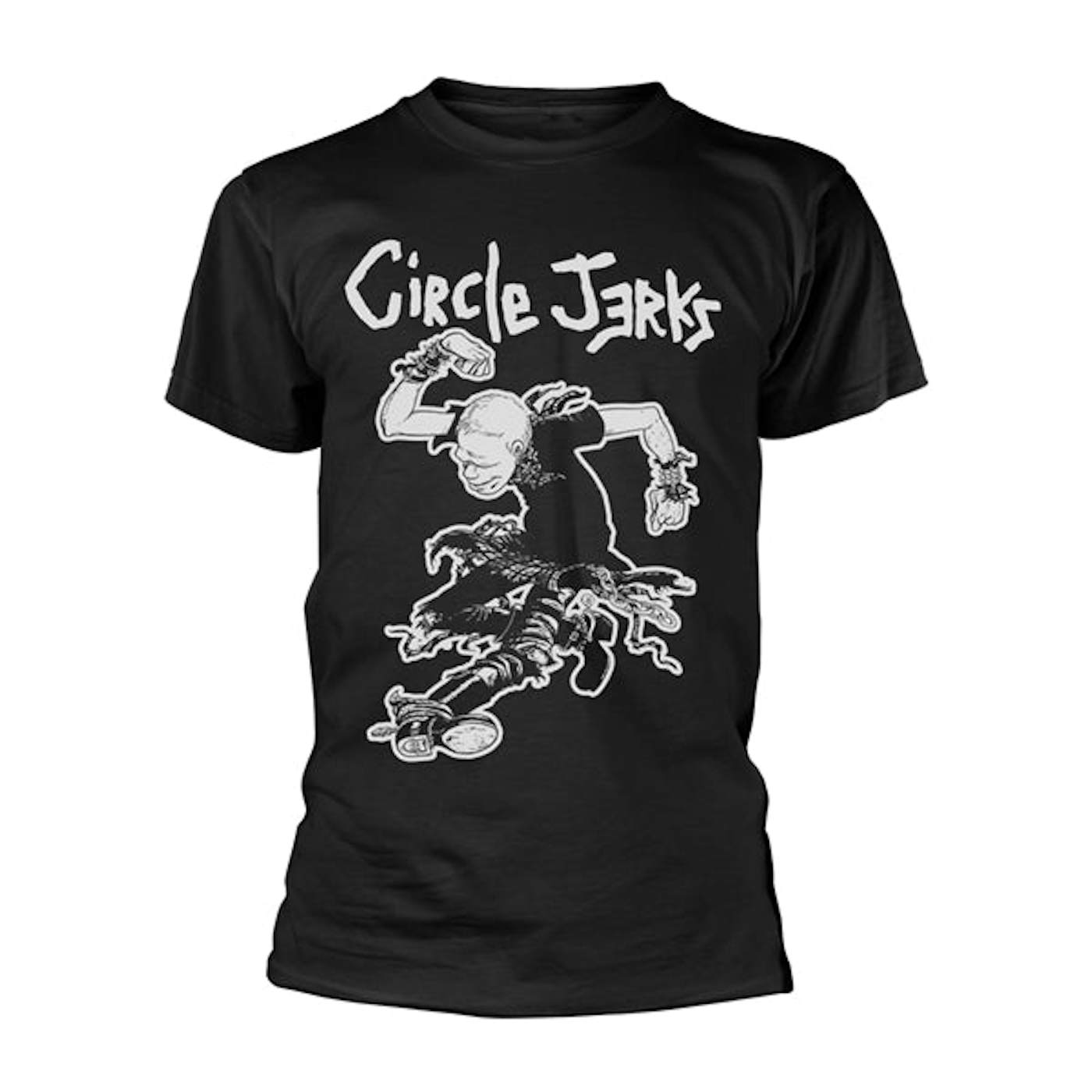 Circle Jerks T Shirt - I'm Gonna Live (Black)