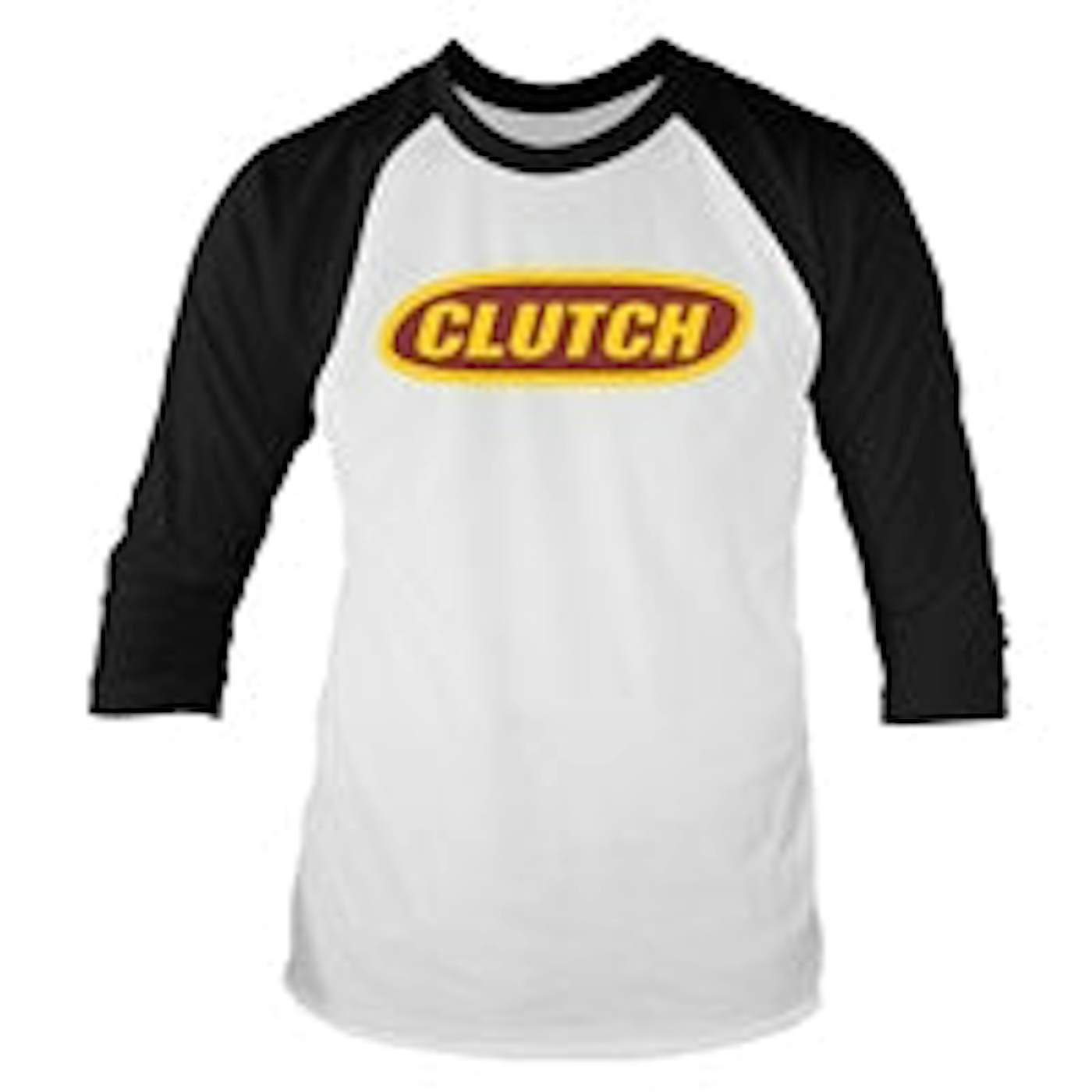 Clutch Long Sleeve T Shirt - Classic Logo (Whte/Black)